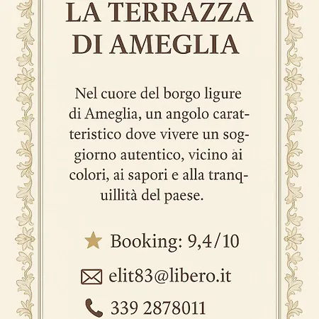 아파트 La Terrazza Di Alta - Relax Nel Borgo Ligure